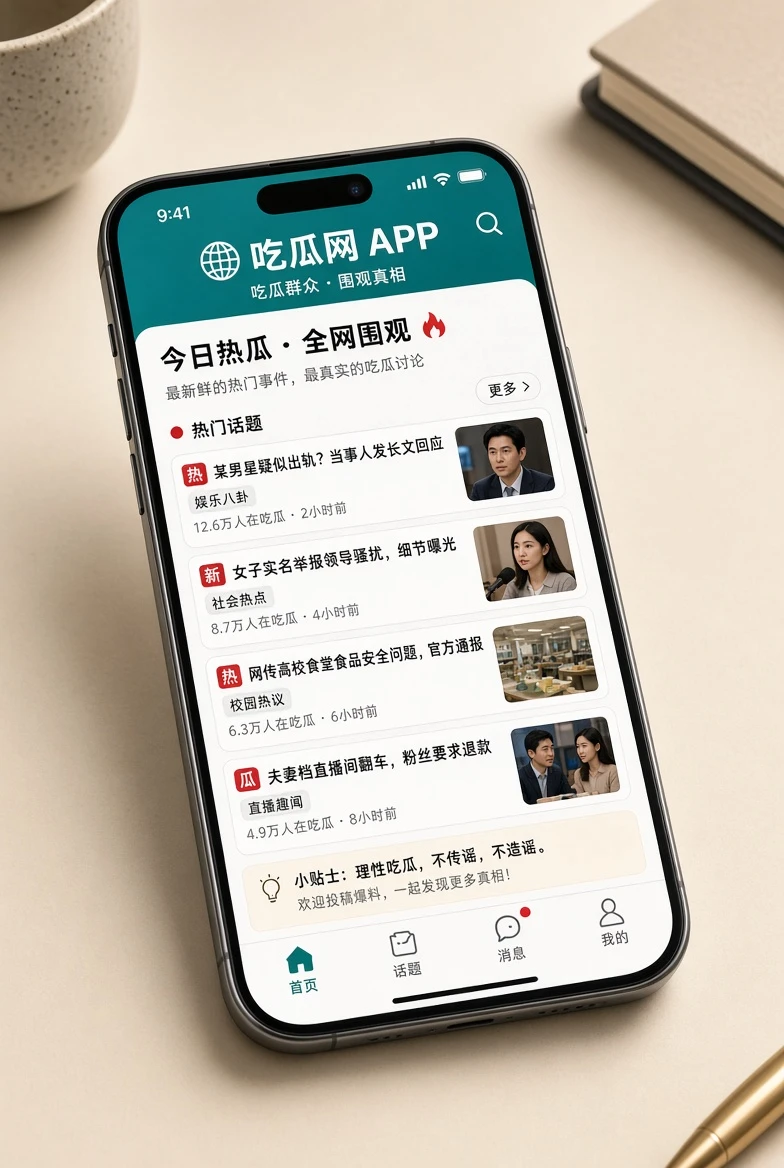 吃瓜网移动阅读与栏目查看介绍